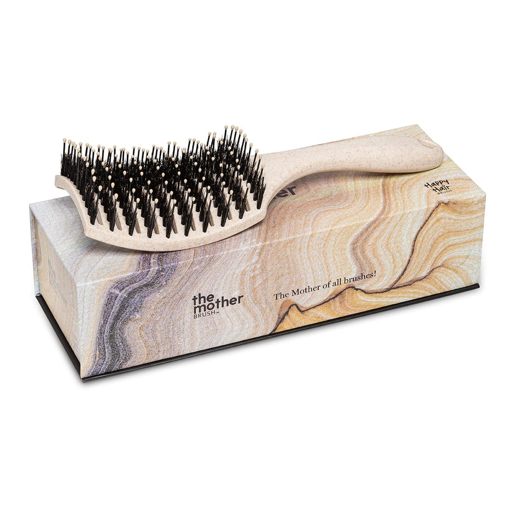 Happy Hair Brush Mother Brush - Sand