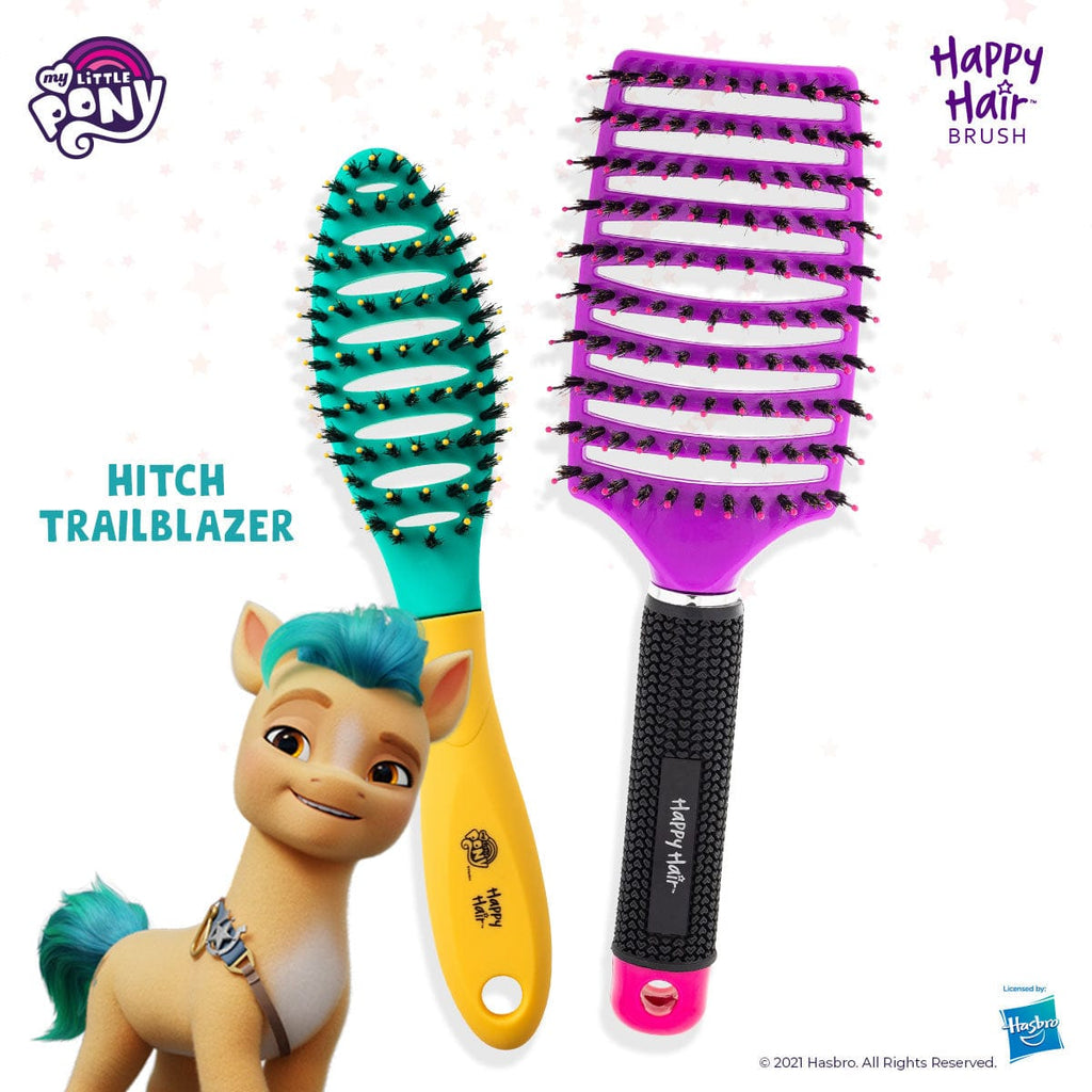 Happy Hair Brush My Little Pony Hitch My Little Pony Brush Pack