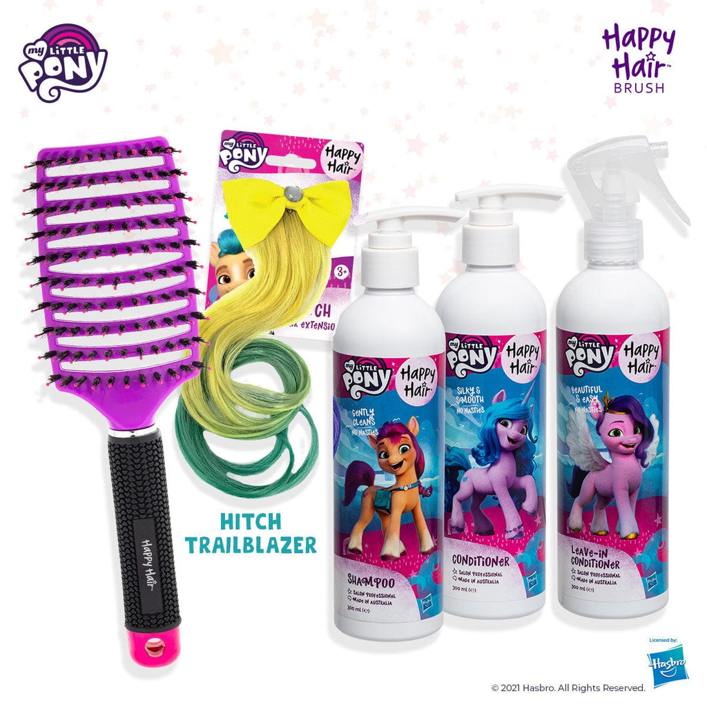 Happy Hair Brush My Little Pony Hitch My Little Pony Mega Pack