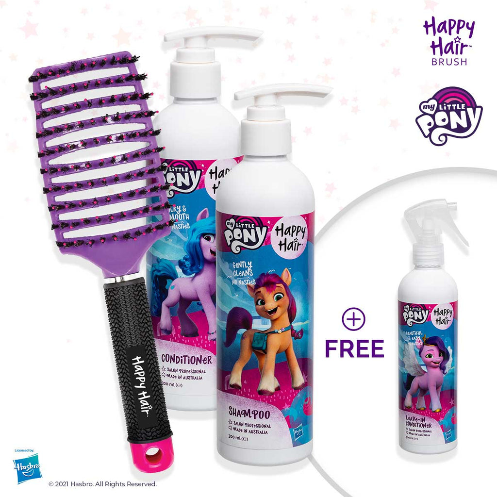 Happy Hair Brush My Little Pony My Little Pony Value Pack