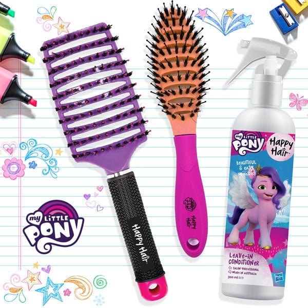 Happy Hair Brush My Little Pony Packs