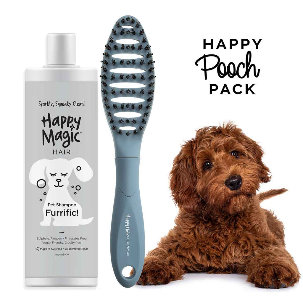 Happy Hair Brush Pooch Pack Happy Puppy Pack