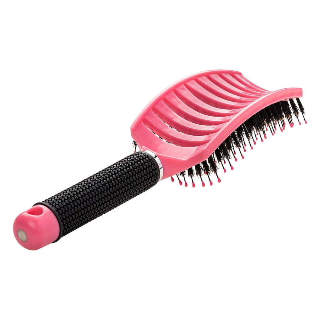 Happy Hair Brush Sensory Paddle Brush Sensory Happy Hair Brush - Pink